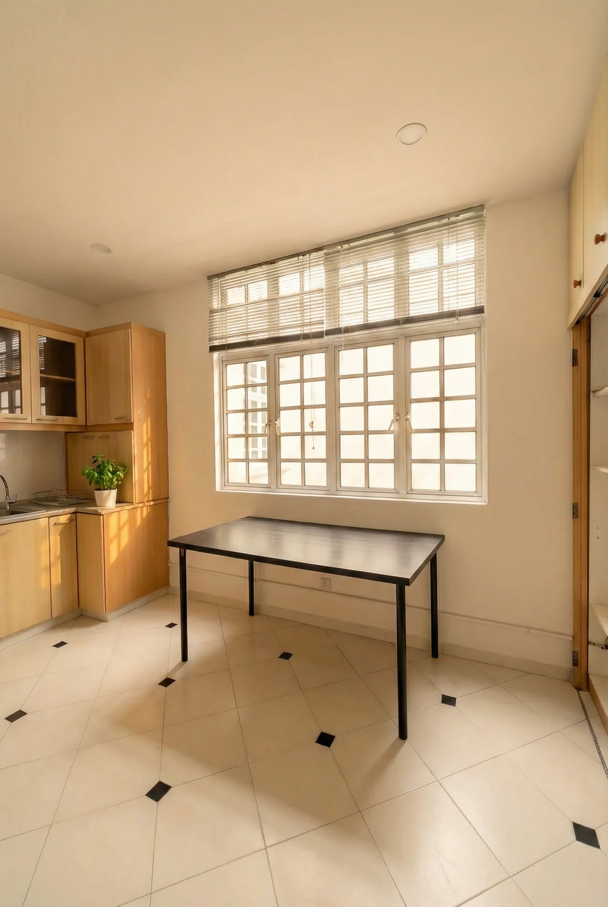 Shared kitchen and dining space at a Tokë Living home