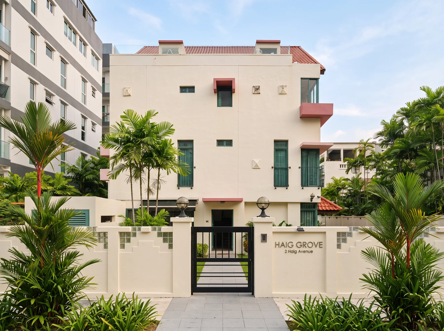 Haig Avenue property exterior